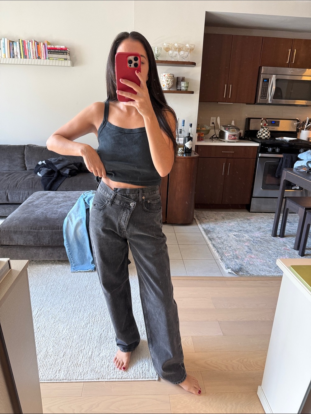 Agolde Criss Cross Denim